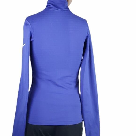 Nike Purple 3/4 Zip Up Pullover - Picture 2 of 5